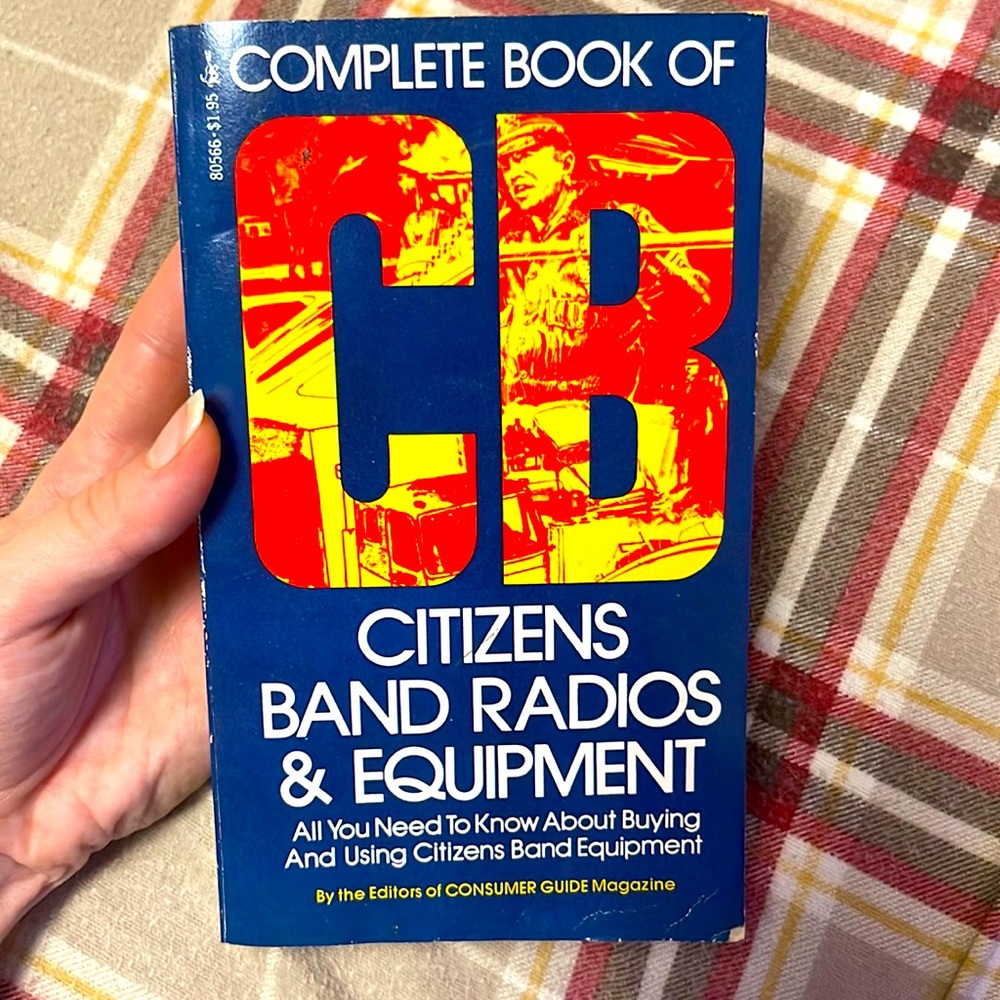1976 Complete Book of CB Citizens Band Radios & Equipment vintage paperback book